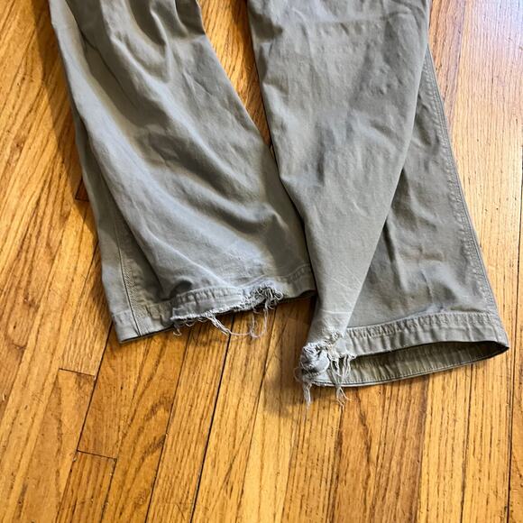 Duluth Trading Pants Mens 36 X34 Flex Fire Hose Relaxed Fit Chino Beige Tan - Picture 6 of 13